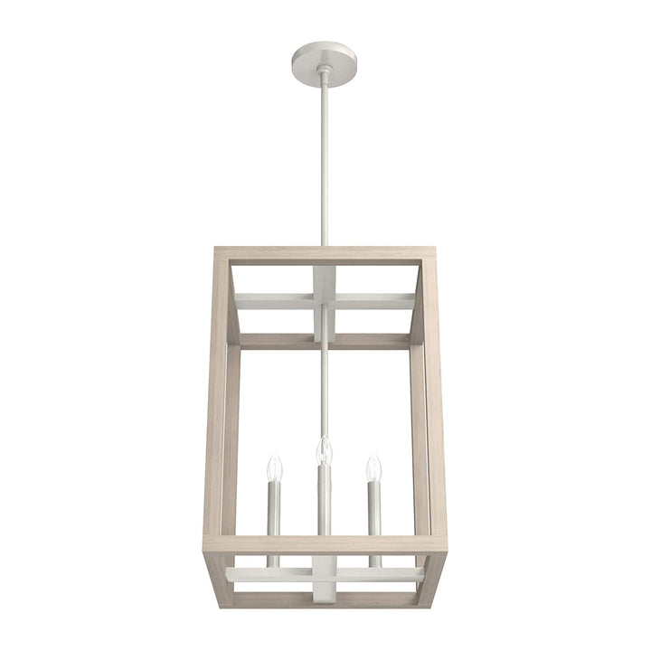 Hunter Fan Company 19087 Squire Manor Pendant Light Fixture, Brushed Nickel