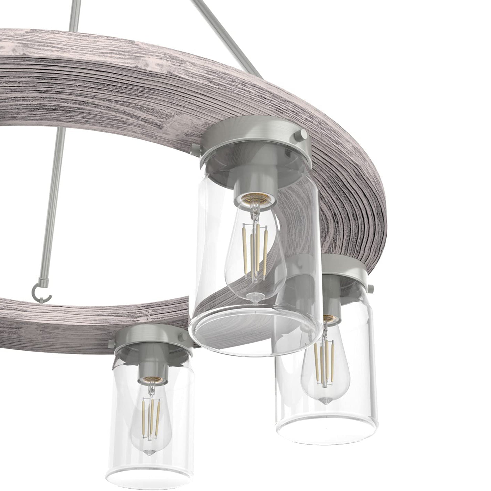 Hunter Fan Company Devon Park 6 Bulb Chandelier Indoor Light Fixture (Open Box) - VMInnovations