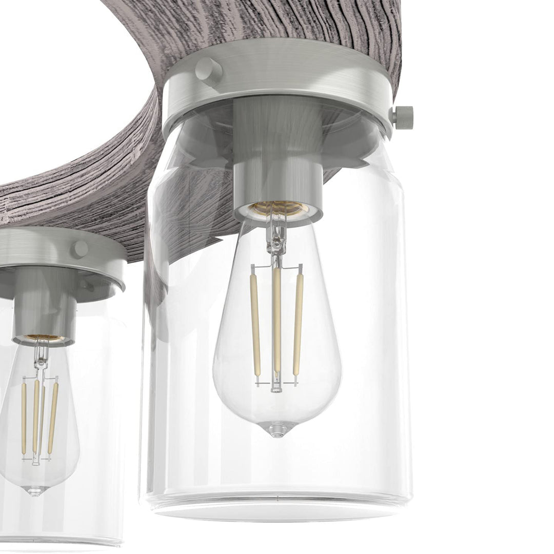 Hunter Fan Company Devon Park 6 Bulb Chandelier Indoor Light Fixture (Open Box)