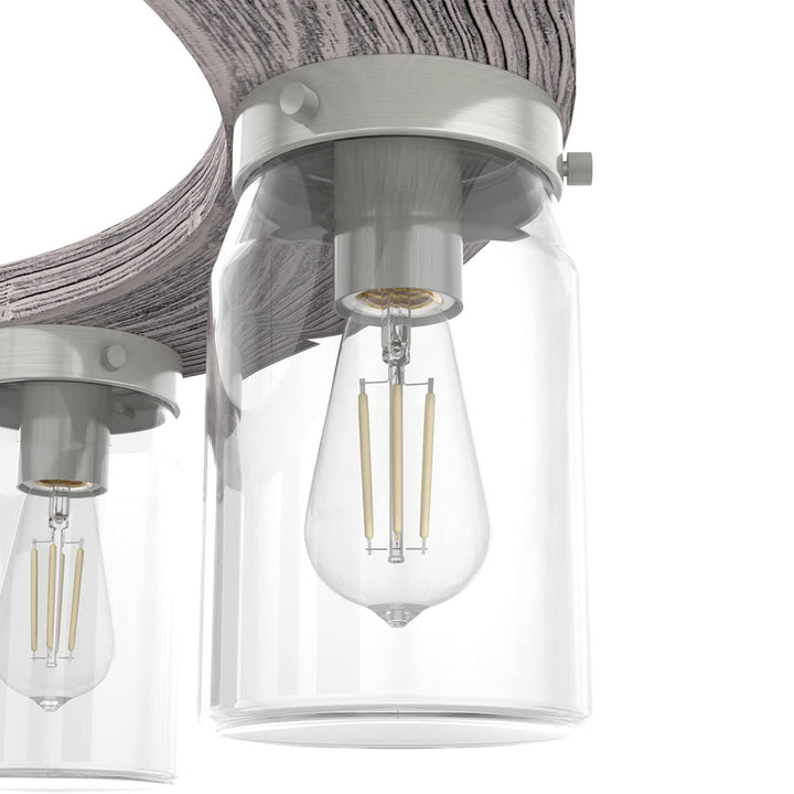 Hunter Fan Company Devon Park 6 Bulb Chandelier Indoor Light Fixture (Open Box)
