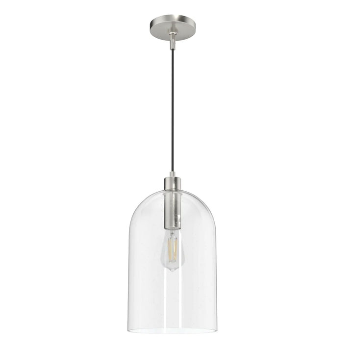 Hunter Fan Company Lochemeade 1 Bulb Glass Dome Hanging Pendant Light (Open Box)