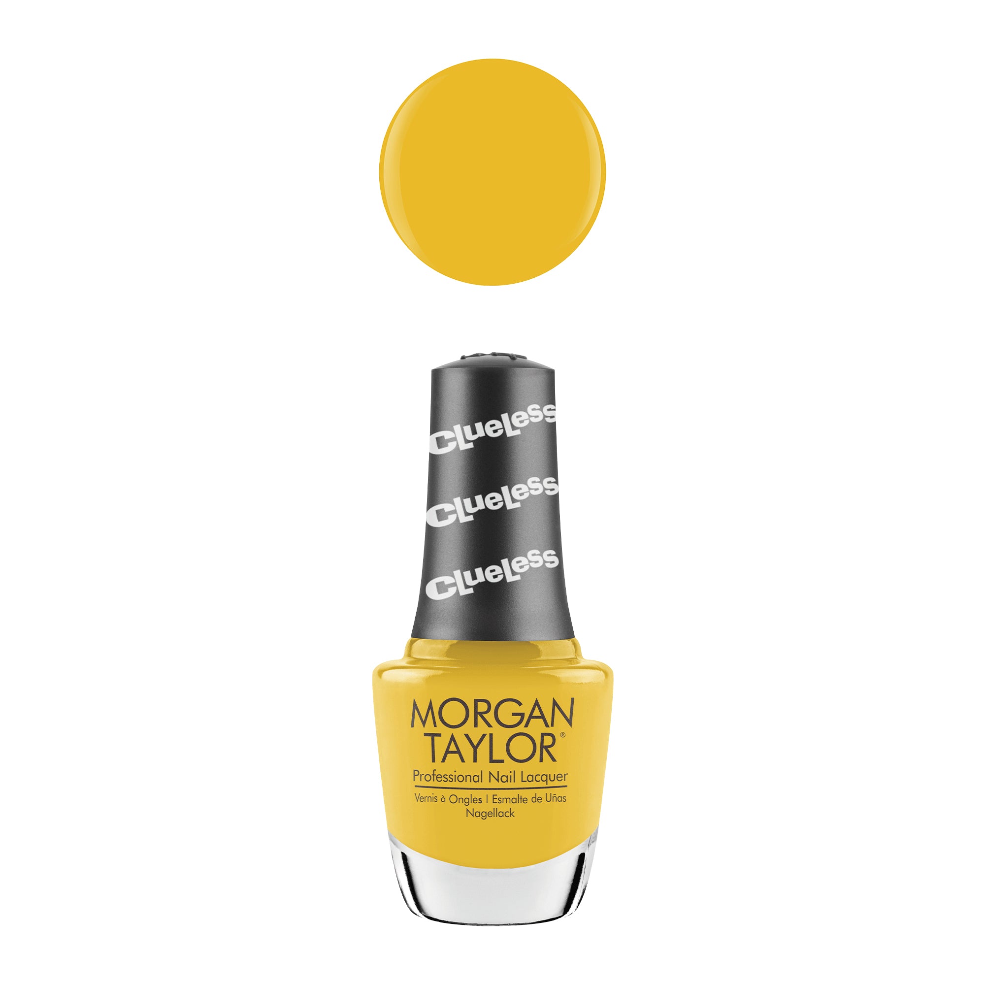 Morgan Taylor Clueless Collection Nail Lacquer Polish Manicure Set, 3 Color Pack - VMInnovations