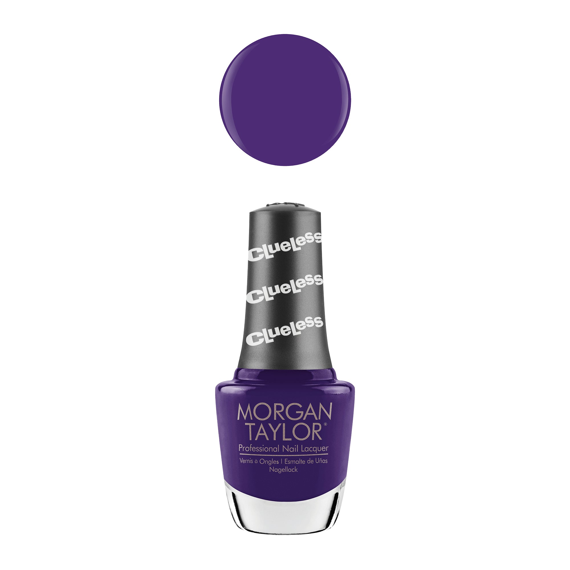 Morgan Taylor Clueless Collection Nail Lacquer Polish Manicure Set, 3 Color Pack - VMInnovations
