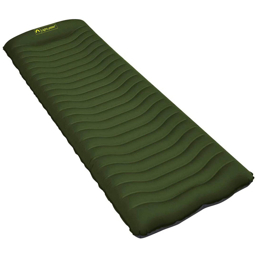 Lightspeed Curved Cradle Air Inflatable Mat with Inflation Bag (Open Box)