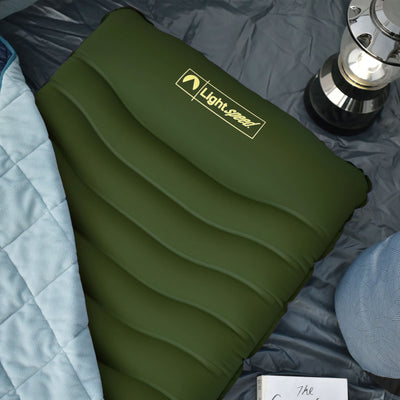 Lightspeed Curved Cradle Air Inflatable Mat with Inflation Bag (Open Box) - VMInnovations