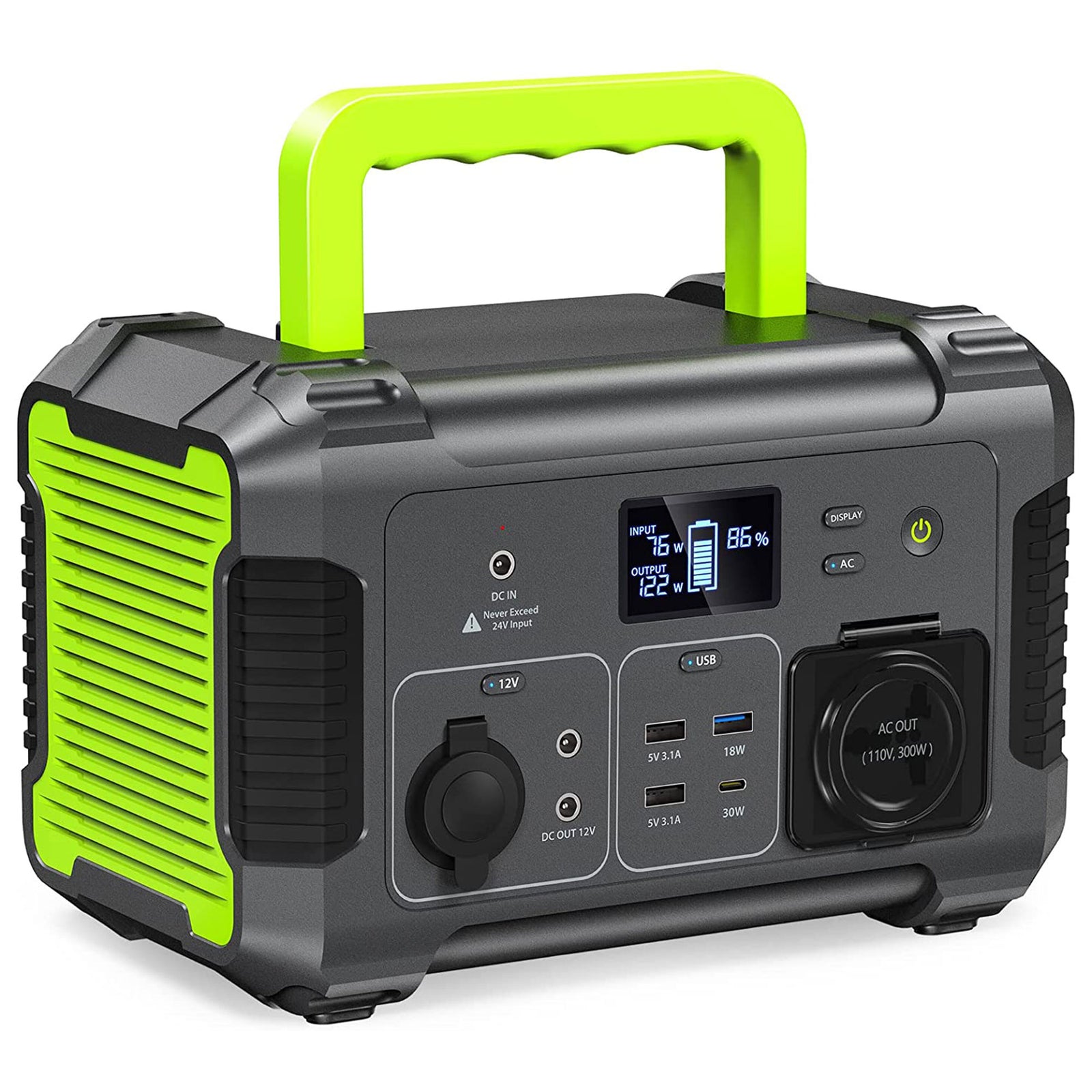 PAXCESS Rockman 300W Solar and Battery Powered Generator Station (For Parts) - VMInnovations
