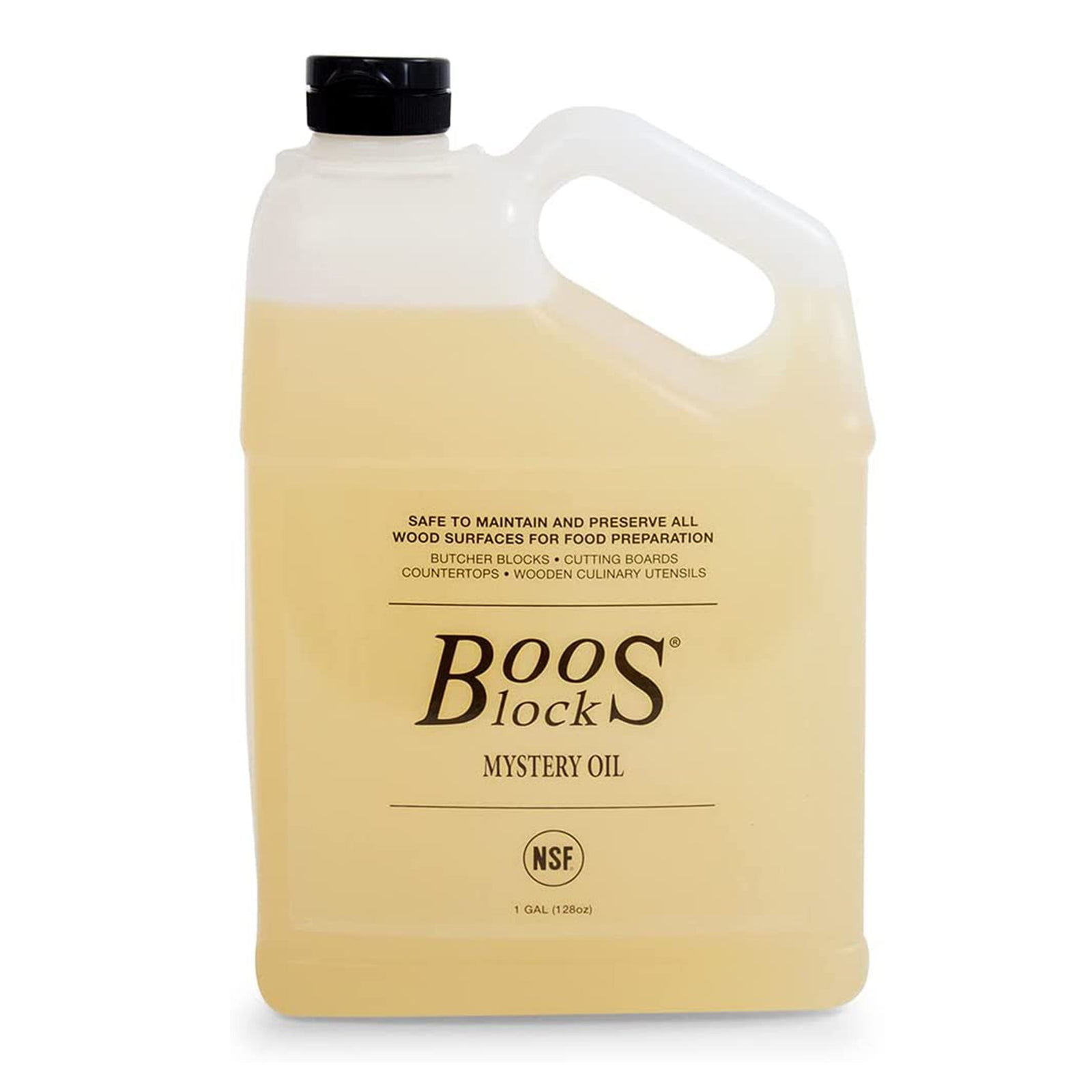 John Boos Block Mystery Oil Maintenance Care for Wood Cutting Board, 128 Ounce - VMInnovations