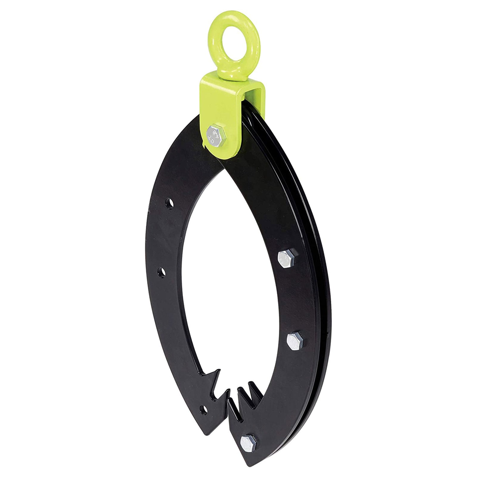 Timber Tuff TMW-53 14 Inch Log Grapple Tool with Clamping Teeth and Swivel Ring - VMInnovations