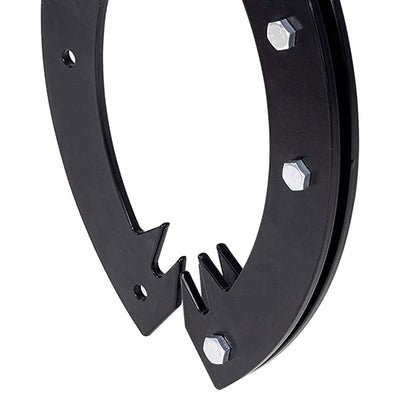 Timber Tuff TMW-53 14 Inch Log Grapple Tool with Clamping Teeth and Swivel Ring - VMInnovations