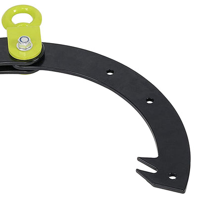Timber Tuff TMW-53 14 Inch Log Grapple Tool with Clamping Teeth and Swivel Ring - VMInnovations
