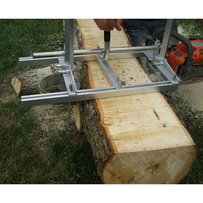 Timber Tuff TMS-36 36 Inch Aluminum and Steel Portable Saw Mill for Chainsaw