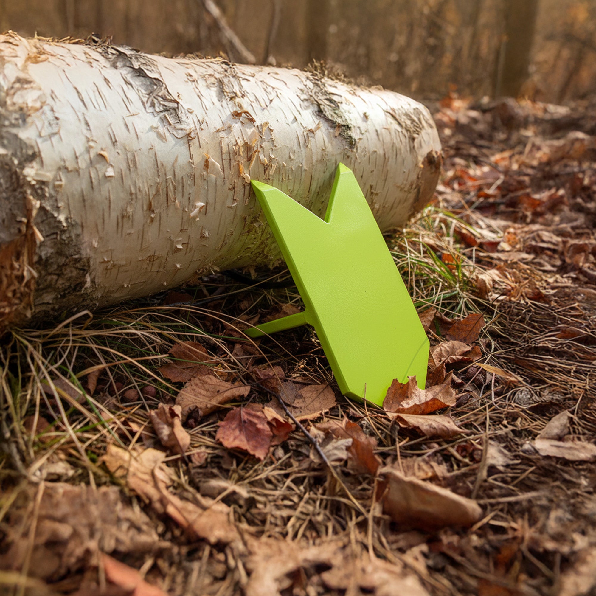 Timber Tuff TMW-61 Secure Hold Compact Log Dog Pair with Attached Rope, Green - VMInnovations