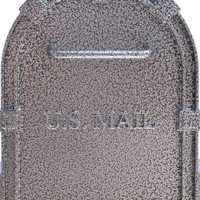 BrightLight Mailbox Solar Illuminated Single Post and Mailbox Kit (Open Box)