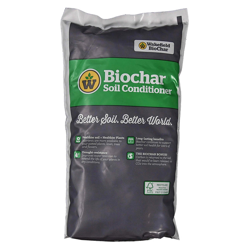 Wakefield Premium Biochar Organic Garden Soil Reviver & Conditioner, 4 Gallons