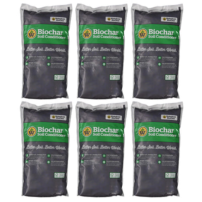 Wakefield Premium Biochar Organic Garden Soil Reviver & Conditioner, 6 Gallons