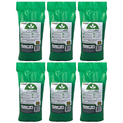 Wakefield HERO Blend Biochar Organic Garden Compost w/ Mycorrhizal Fungi, 6 Gal