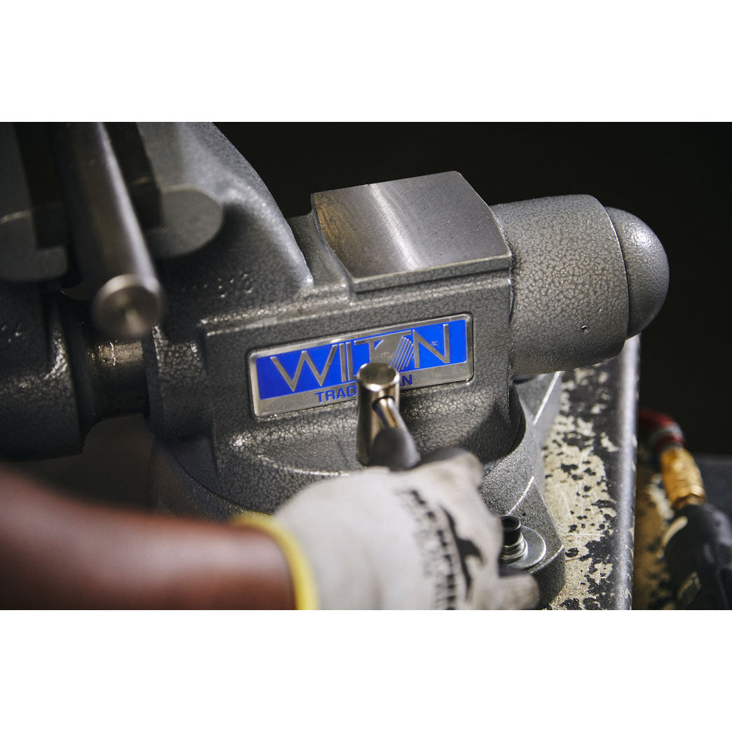 Wilton Tools 28806 5 1/2" Wide Jaw 5" Max Opening Tradesman Work Bench Vise Tool - VMInnovations