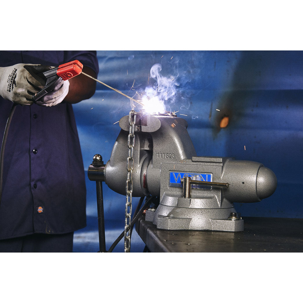 Wilton Tools 28806 5 1/2" Wide Jaw 5" Max Opening Tradesman Work Bench Vise Tool - VMInnovations