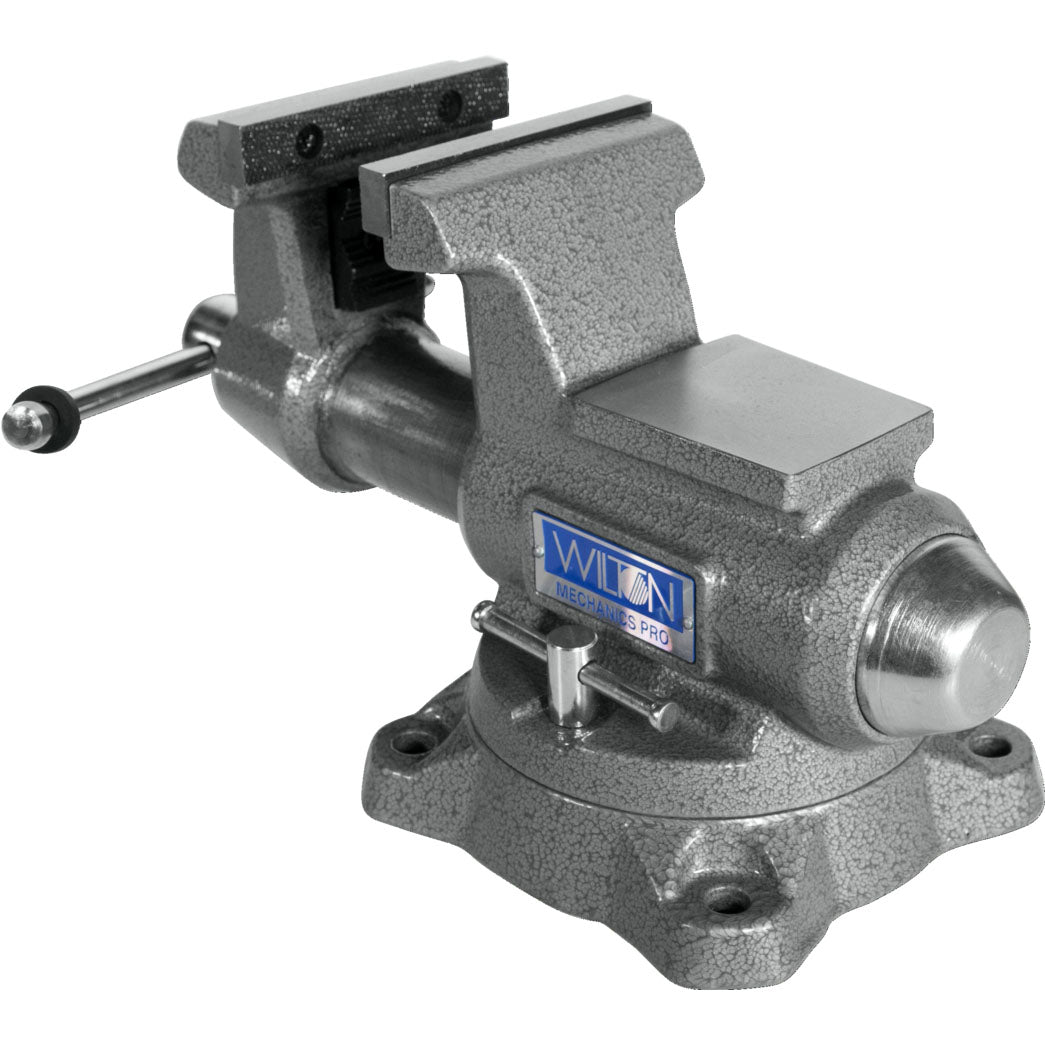 Wilton Tools 28810 4 1/2" Wide Jaw 4" Opening Swivel Base Pro Mechanic Work Vise