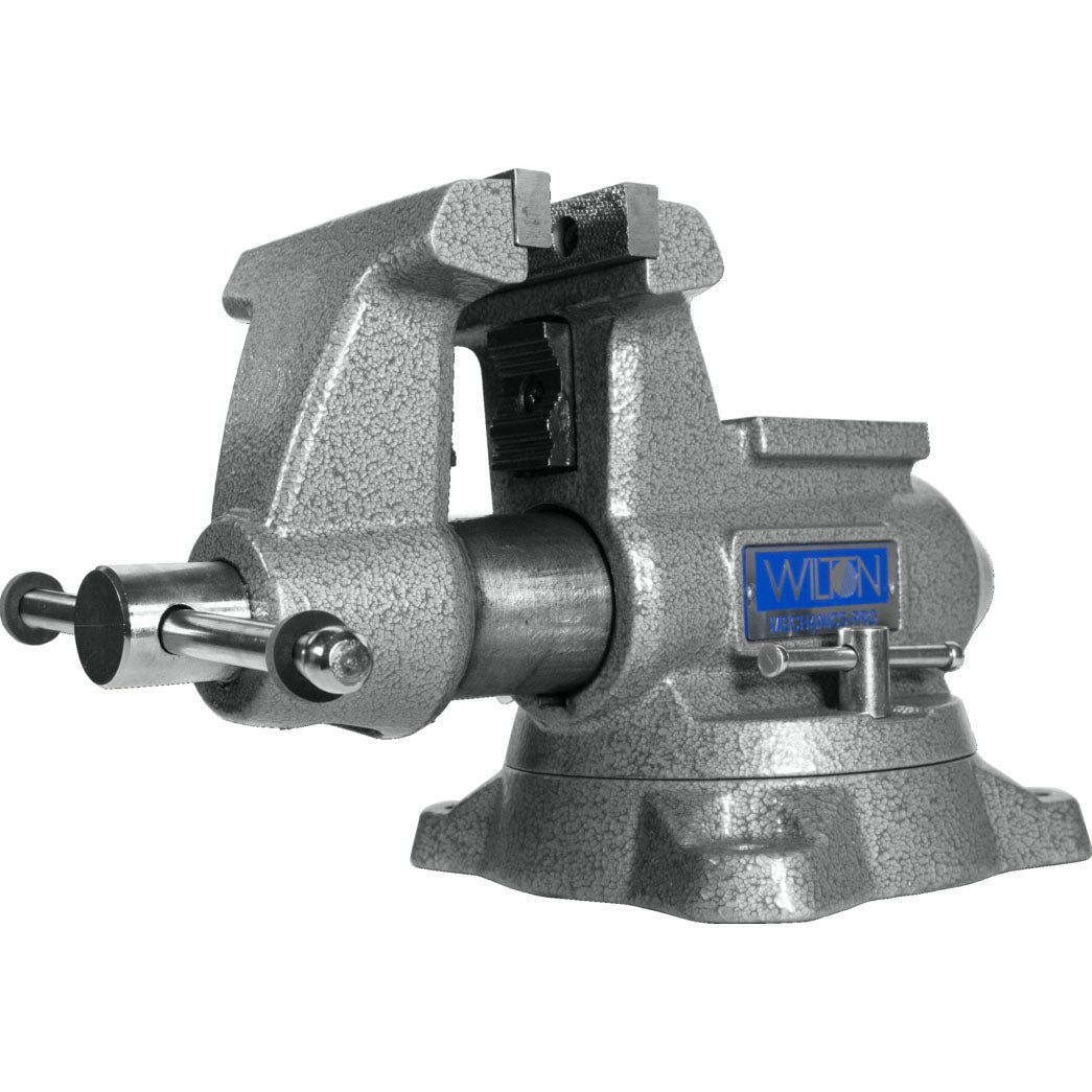 Wilton Tools 28810 4 1/2" Wide Jaw 4" Opening Swivel Base Pro Mechanic Work Vise