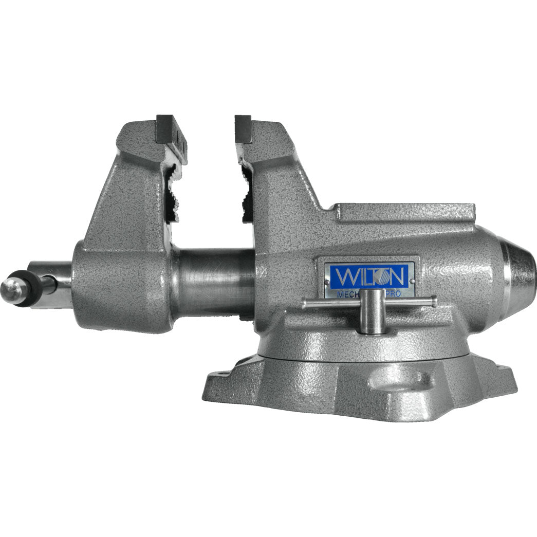 Wilton Tools 28811 5 1/2" Wide Jaw 5" Opening Swivel Base Pro Mechanic Work Vise - VMInnovations
