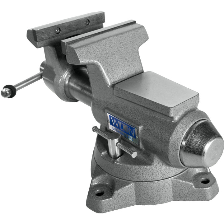 Wilton Tools 28811 5 1/2" Wide Jaw 5" Opening Swivel Base Pro Mechanic Work Vise - VMInnovations