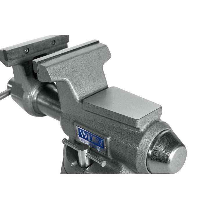 Wilton Tools 28811 5 1/2" Wide Jaw 5" Opening Swivel Base Pro Mechanic Work Vise - VMInnovations