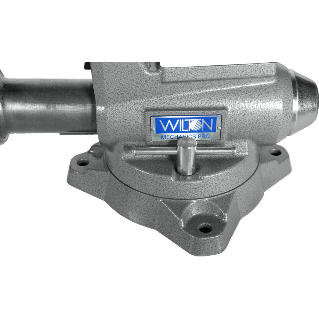 Wilton Tools 28811 5 1/2" Wide Jaw 5" Opening Swivel Base Pro Mechanic Work Vise - VMInnovations