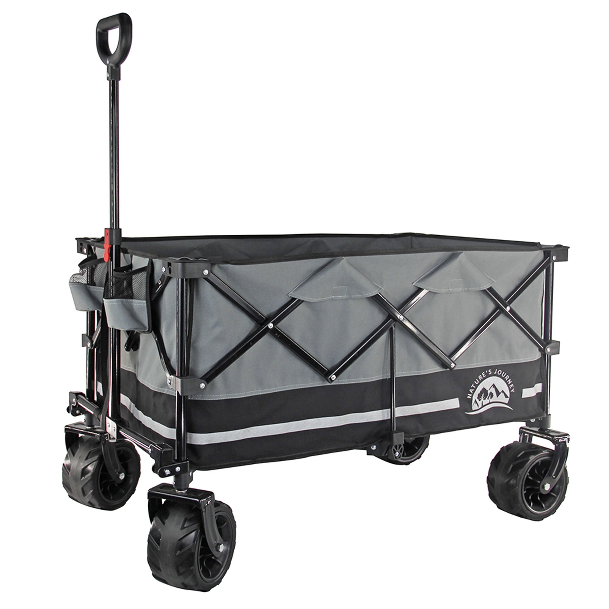 Maxwell Collapsible All Terrain Camping Wagon with Silent Wheels (Open Box)