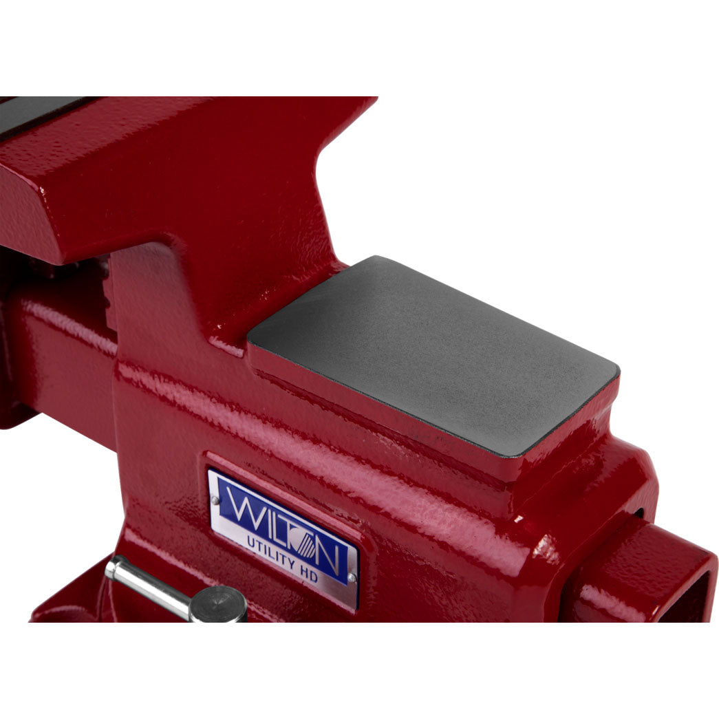 Wilton Tools 28815 6 1/2" Wide Jaw 6 1/4" Opening Swivel Utility Bench Vise, Red