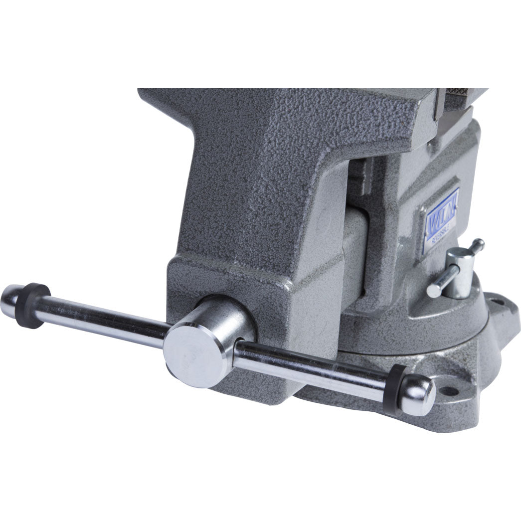 Wilton Tools 6 1/2 Inch Wide Jaw Swivel Base Reversible Work Bench Vise (Used)