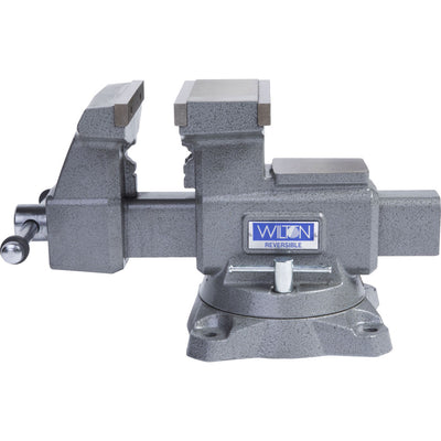Wilton Tools 6 1/2 Inch Wide Jaw Swivel Base Reversible Work Bench Vise (Used)