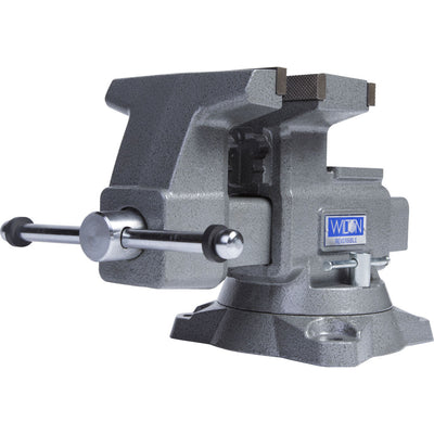 Wilton Tools 6 1/2 Inch Wide Jaw Swivel Base Reversible Work Bench Vise (Used)