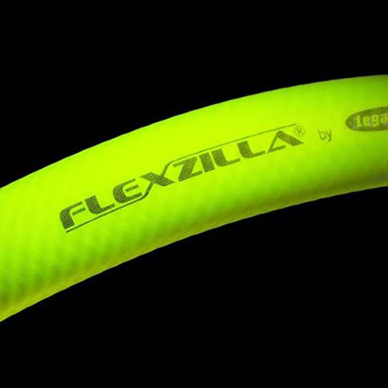 Flexzilla 120"x0.63" Heavy Duty and Lightweight Garden Lead In Hose, Green(Used)