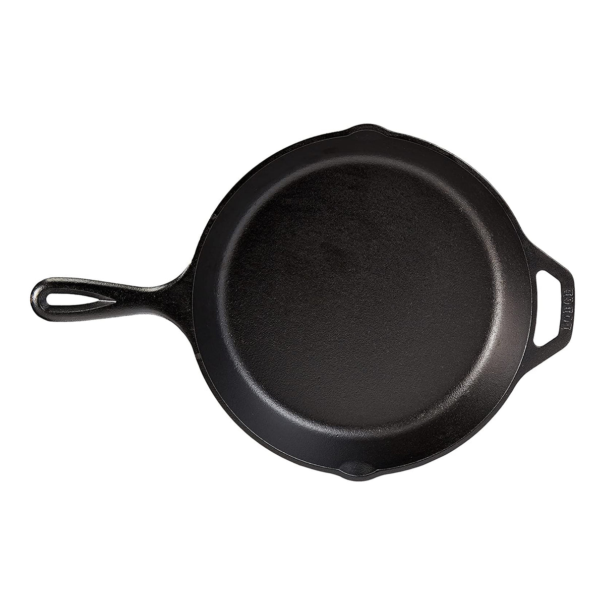 Lodge L6SK3PLT 9 Inch Pre Seasoned Cast Iron Skillet Pan with Assist Handle