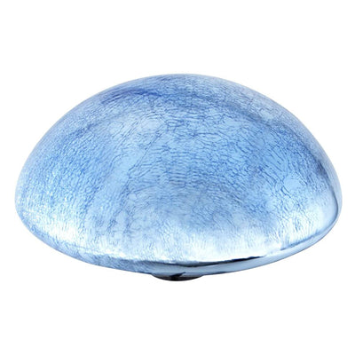 Achla Designs Crackle Glass Garden Toadstool Gazing Ball, 9 Inch, Blue Lapis
