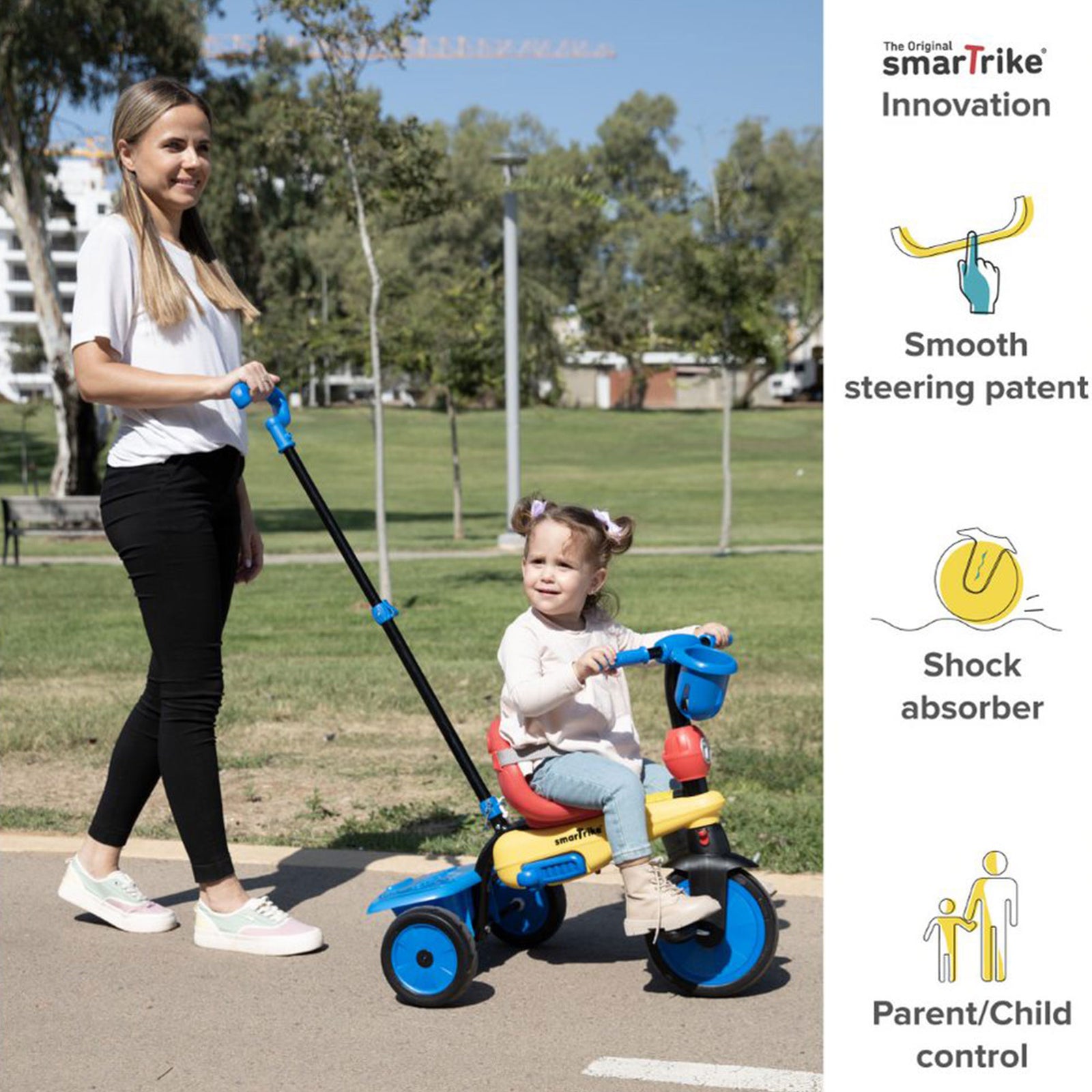 smarTrike Multi Stage Tricycle for Ages 15 to 36 Months, Multicolored (Used) - VMInnovations