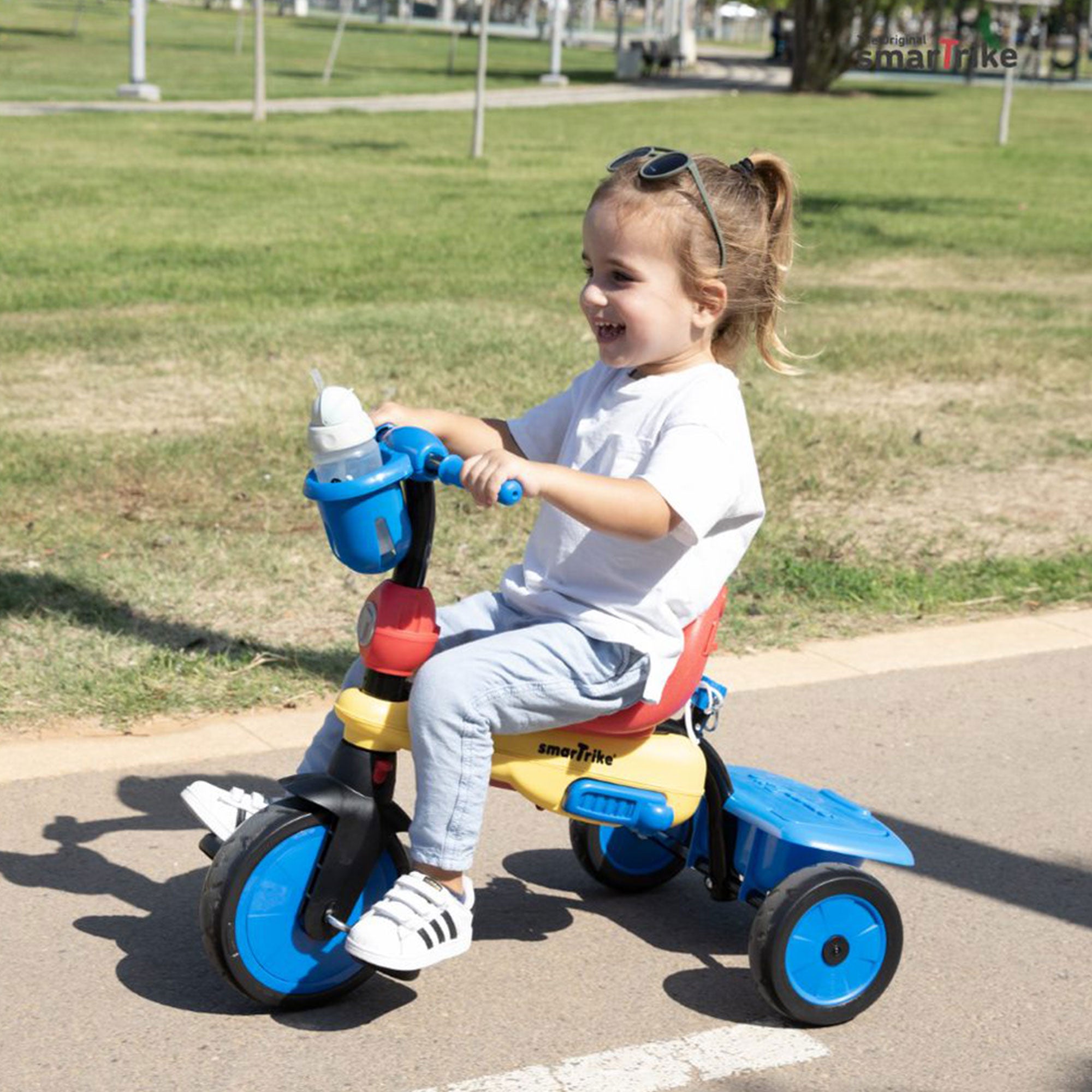 smarTrike Multi Stage Tricycle for Ages 15 to 36 Months, Multicolored (Used) - VMInnovations