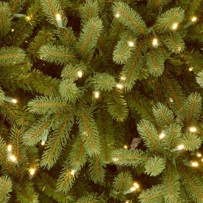 Jersey Frasier Fir 7.5' Clear White Prelit Christmas Tree (Open Box)