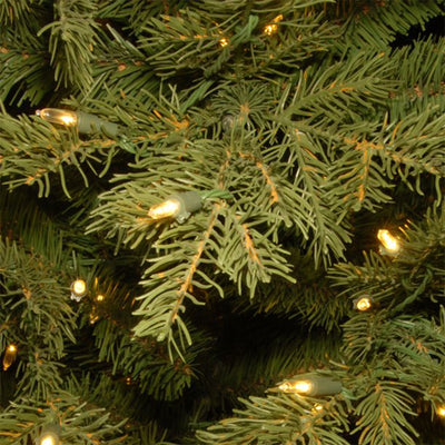 National Tree Company Nordic Spruce 7.5' Clear Prelit Artificial Christmas Tree