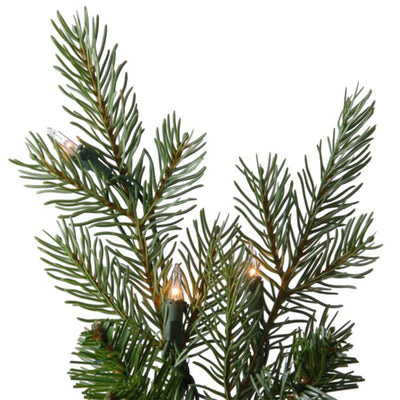 National Tree Company Nordic Spruce 7.5' Clear Prelit Artificial Christmas Tree