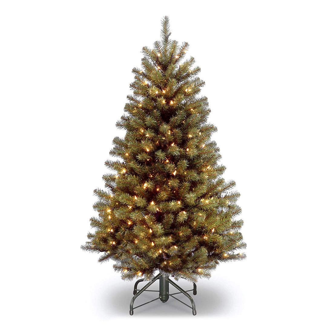 National Tree Company North Valley Spruce 5 Ft Prelit Christmas Tree (Used)