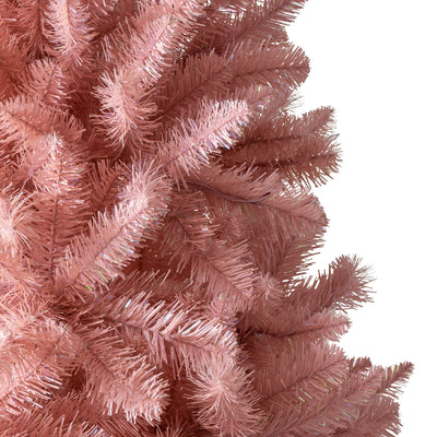 Treetopia Pretty in Pink 6 Foot Unlit Christmas Holiday Tree w/ Stand (Open Box)