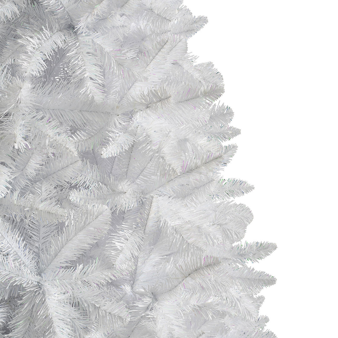 Treetopia Winter White 6 Foot Full Artificial Unlit Christmas Holiday Tree - VMInnovations