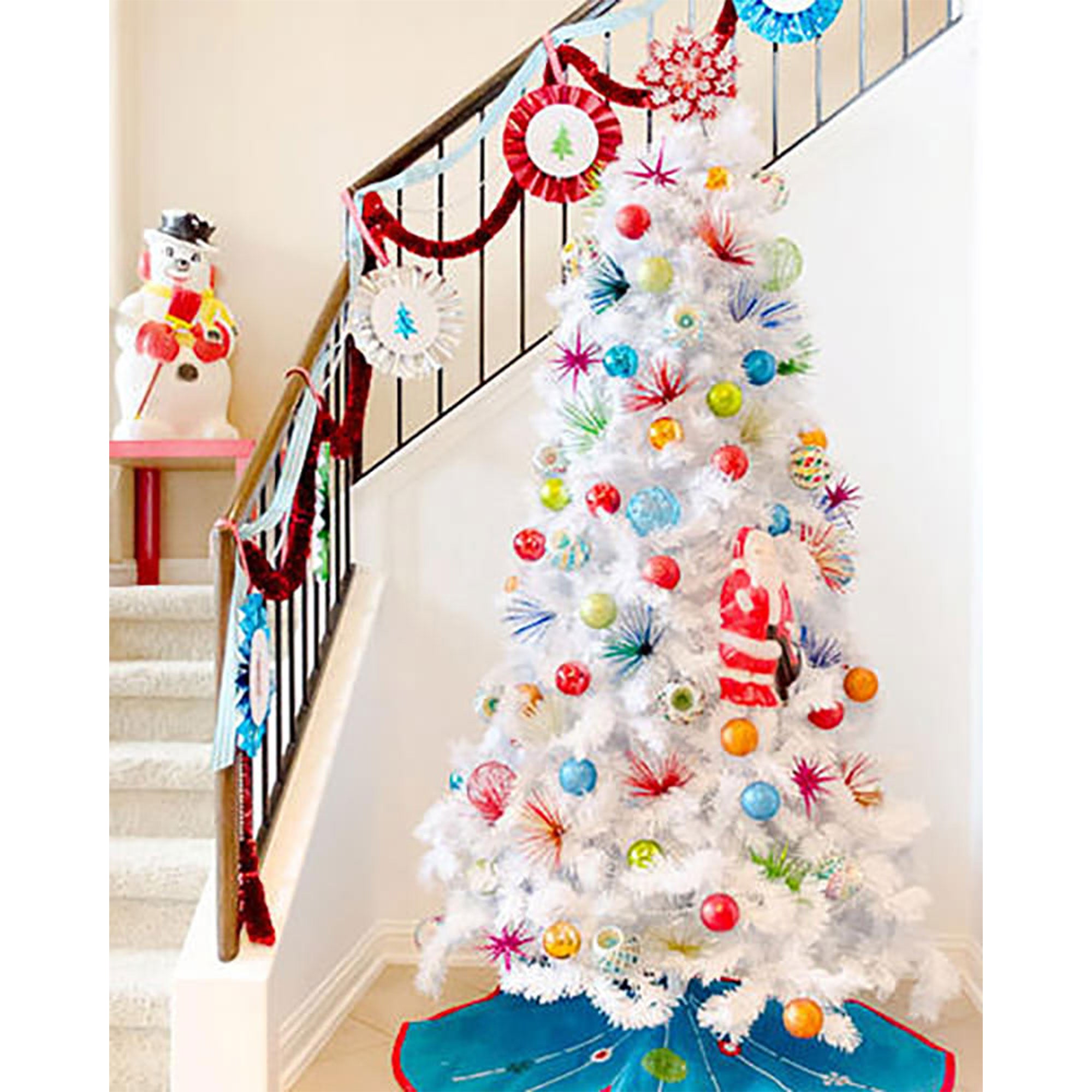 Treetopia Winter White 6 Foot Full Artificial Unlit Christmas Holiday Tree - VMInnovations