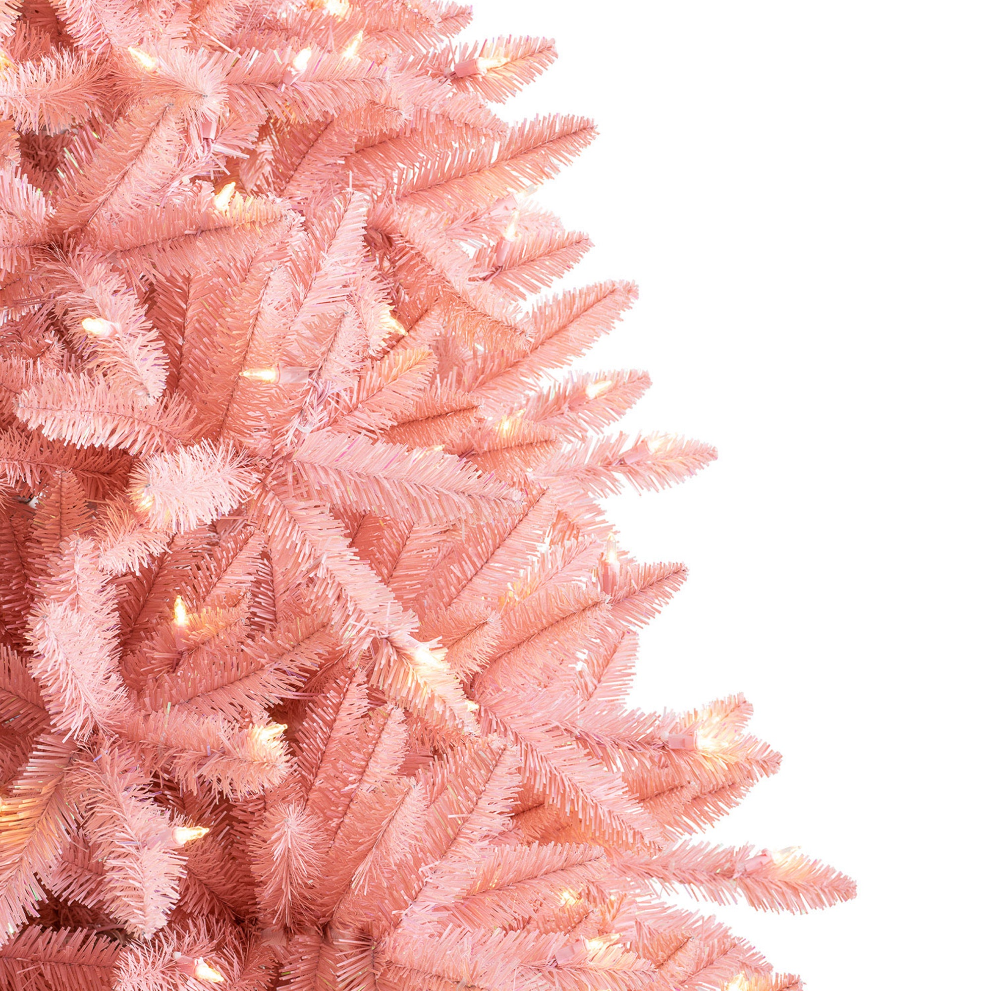 Treetopia Luxe La Vie En Rose 6 Foot Artificial Full Prelit Christmas Tree - VMInnovations
