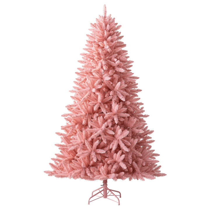 Luxe La Vie En Rose 6 Foot Artificial Prelit Christmas Tree w/ Stand (Open Box) - VMInnovations