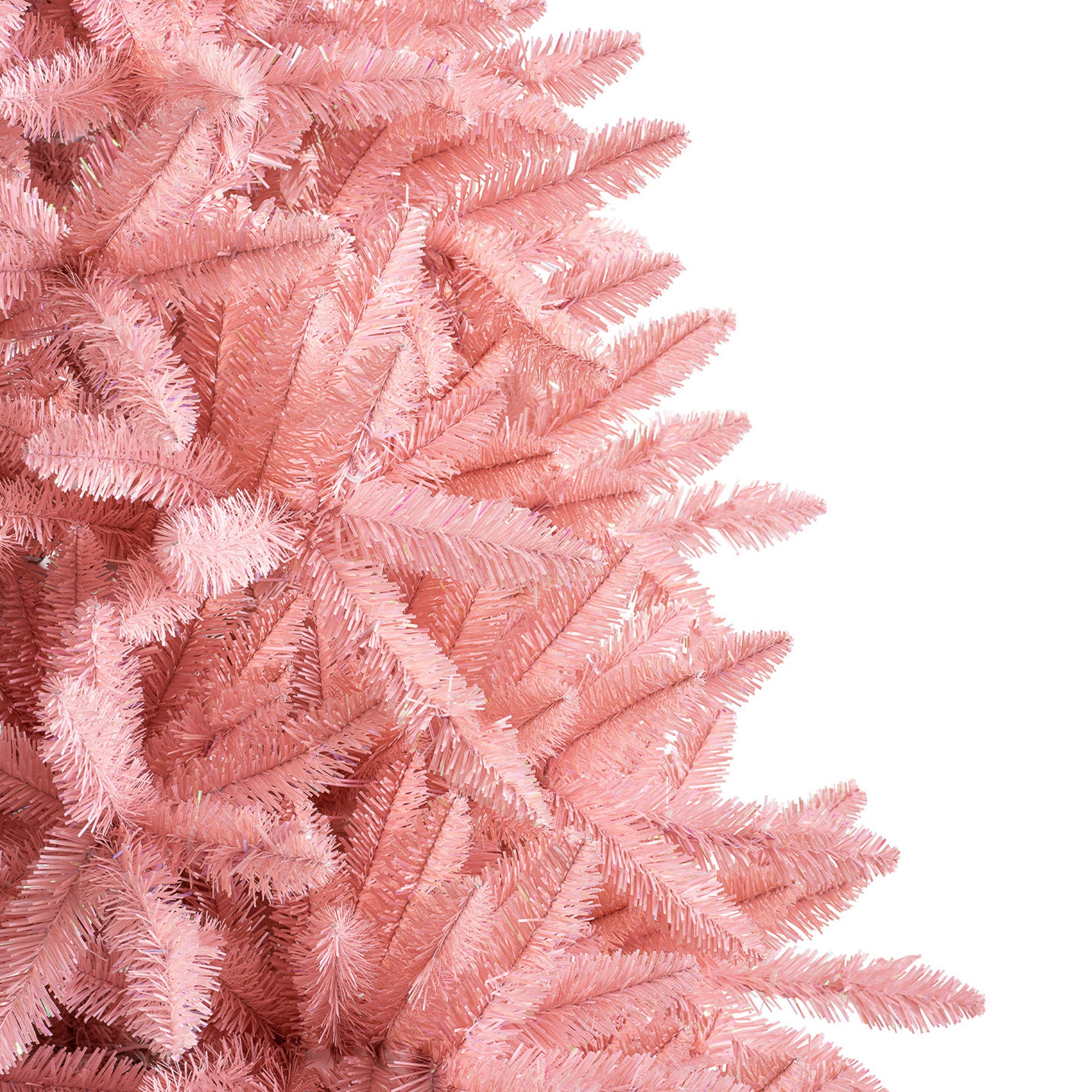 Treetopia Luxe La Vie En Rose 6 Foot Prelit Christmas Tree w/ Stand (Used) - VMInnovations