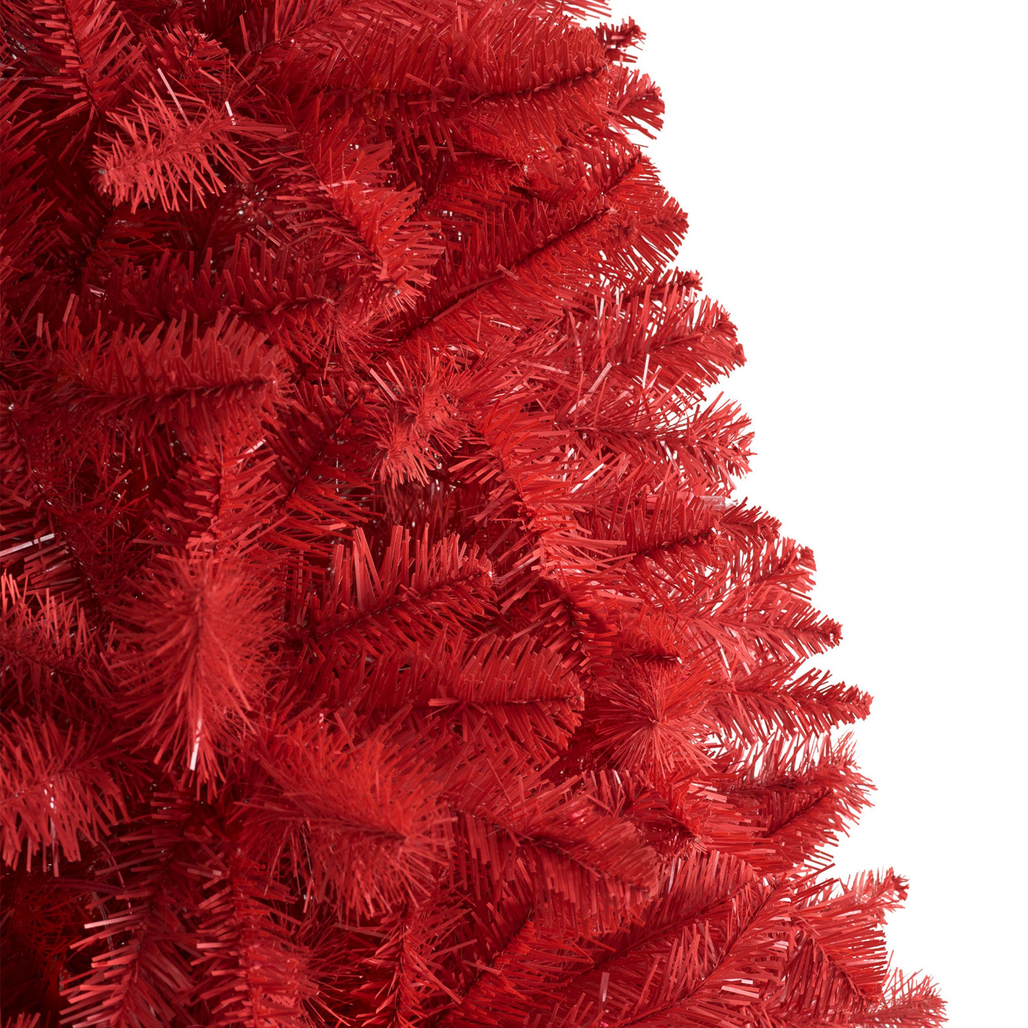Treetopia Lipstick Red 5Ft Artificial Prelit LED Full Tree w/ Stand (Used) - VMInnovations
