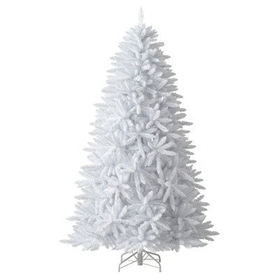 7 Foot Artificial Prelit Christmas Tree w/ Stand (Open Box)